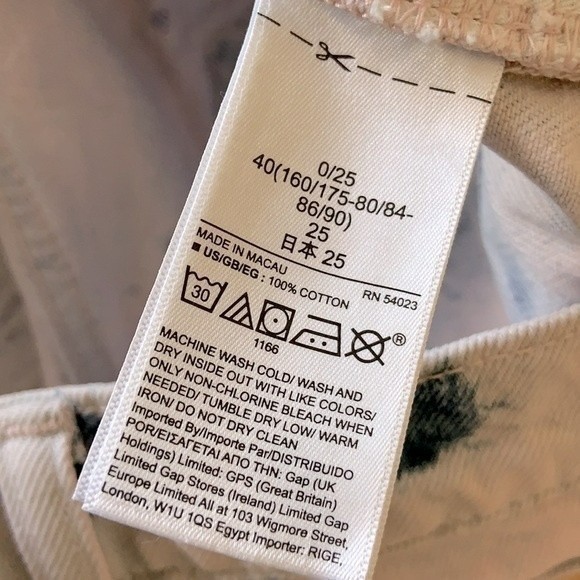 Nwot GAP Tie-dye Jeans - Picture 12 of 15